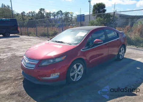 2012 Chevrolet Volt из США, поврежденный, VIN 1G1RA6E49CU125782